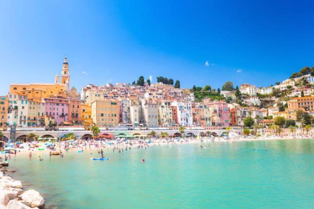 Cas'Azur Apartment Menton Bagian luar foto